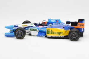 Benetton B195 Renault #1 M. Schumacher Canadian GP 1995 Minichamps 1:18 510950601 Kov – obrázek 3 z 6