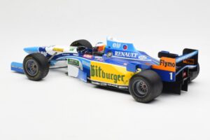 Benetton B195 Renault #1 M. Schumacher Canadian GP 1995 Minichamps 1:18 510950601 Kov – obrázek 5 z 6