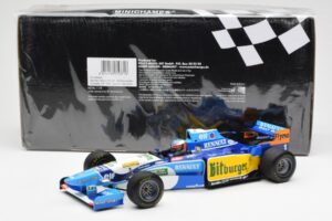 Benetton B195 Renault #1 M. Schumacher Canadian GP 1995 Minichamps 1:18 510950601 Kov – obrázek 6 z 6