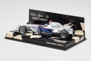 BMW Sauber F1.08 #5 N. Heidfeld Showcar 2008 Minichamps 1:43 400080083 Kov – obrázek 3 z 5