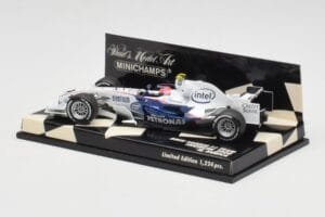 BMW Sauber F1.08 #4 R. Kubica Showcar 2008 Minichamps 1:43 400080084 Kov – obrázek 3 z 5