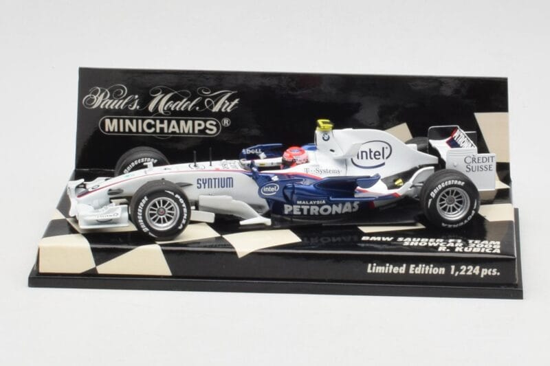 BMW Sauber F1.08 #4 R. Kubica Showcar 2008 Minichamps 1:43 400080084 Kov