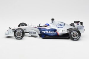 BMW Sauber F1.06 #17 J. Villeneuve F1 2006 Minichamps 1:18 100060017 Kov – obrázek 3 z 6