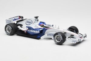 BMW Sauber F1.06 #17 J. Villeneuve F1 2006 Minichamps 1:18 100060017 Kov – obrázek 4 z 6
