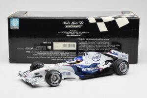 BMW Sauber F1.06 #17 J. Villeneuve F1 2006 Minichamps 1:18 100060017 Kov – obrázek 6 z 6
