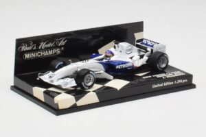 BMW Sauber F1.06 J. Villeneuve Showcar F1 2006 Minichamps 1:43 400060087 Kov – obrázek 3 z 5