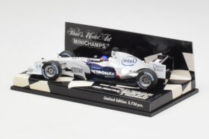 BMW Sauber F1.06 J. Villeneuve Wedding Edition F1 2006 Minichamps 1:43 400060117 Kov – obrázek 2 z 5