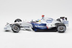 BMW Sauber F1.06 #16 N. Heidfeld F1 2006 Minichamps 1:18 100060016 Kov – obrázek 3 z 6