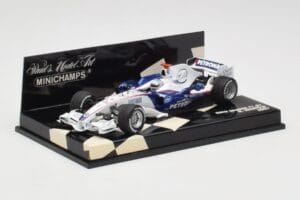 BMW Sauber F1.07 #3 N. Heidfeld Race Car 2007 Minichamps 1:43 400070009 Kov – obrázek 2 z 5