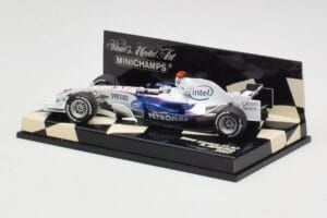 BMW Sauber F1.07 #3 N. Heidfeld Race Car 2007 Minichamps 1:43 400070009 Kov – obrázek 3 z 5