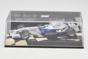 BMW Sauber F1.07 #3 N. Heidfeld Race Car 2007 Minichamps 1:43 400070009 Kov – obrázek 5 z 5