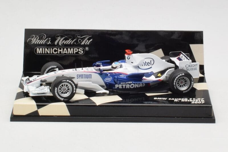 BMW Sauber F1.07 #3 N. Heidfeld Race Car 2007 Minichamps 1:43 400070009 Kov