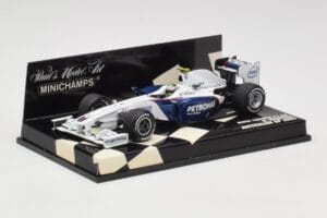 BMW Sauber F1.09 #5 N. Heidfeld Australian GP 2009 Minichamps 1:43 400090006 Kov – obrázek 2 z 5