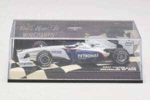 BMW Sauber F1.09 #5 N. Heidfeld Australian GP 2009 Minichamps 1:43 400090006 Kov – obrázek 5 z 5