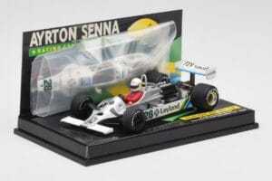 Brabham BMW BT52B A. Senna Test Car Paul Ricard 14 November 1983 Minichamps 1:43 540834399 Kov – obrázek 2 z 5