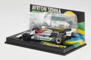 Brabham BMW BT52B A. Senna Test Car Paul Ricard 14 November 1983 Minichamps 1:43 540834399 Kov – obrázek 3 z 5