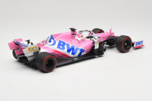 Racing Point RP20 Mercedes #27 N. Hulkenberg BWT Racing Point 70th Anniversary Grand Prix 2020 Minichamps 1:18 110200527 Kov – obrázek 2 z 6