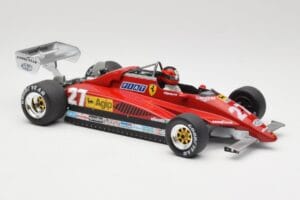 Ferrari 126C2 #27 G. Villeneuve GP Belgium 1982 MCG 1:18 MCG18629F Kov – obrázek 4 z 6