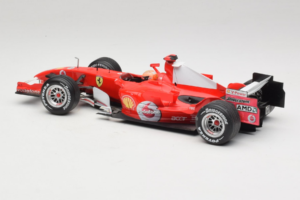 Ferrari 248 F1 #5 M. Schumacher German GP Hockenheimring 2006 Hot Wheels 1:18 J2887 Kov – obrázek 5 z 6