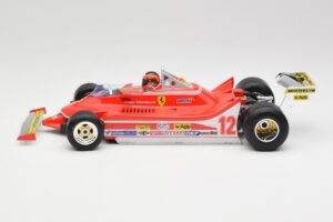 Ferrari 312T4 #12 G. Villeneuve South African Grand Prix 1979 Bburago 1:18 18-16814 Kov – obrázek 3 z 6