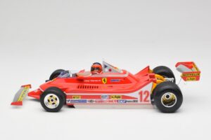 Ferrari 312T4 #12 G. Villeneuve United States Grand Prix East Winner 1979 Bburago 1:18 18-16814-18-01546 Kov – obrázek 3 z 6