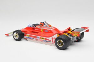 Ferrari 312T4 #12 G. Villeneuve United States Grand Prix East Winner 1979 Bburago 1:18 18-16814-18-01546 Kov – obrázek 5 z 6
