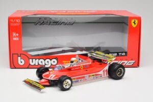 Ferrari 312T4 Short Tail #11 J. Scheckter Monaco Grand Prix 1979 Bburago 1:18 18-16814-18-01545 Kov – obrázek 6 z 6