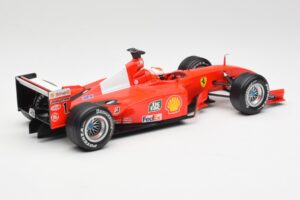 Ferrari F2001 #1 M. Schumacher F1 World Champion 2001 Červený Hot Wheels 1:18 50202 Kov – obrázek 2 z 6