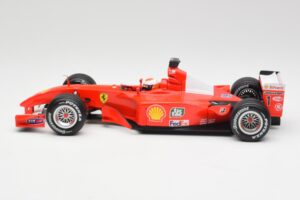 Ferrari F2001 #1 M. Schumacher F1 World Champion 2001 Červený Hot Wheels 1:18 50202 Kov – obrázek 3 z 6