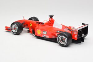 Ferrari F2001 #1 M. Schumacher F1 World Champion 2001 Červený Hot Wheels 1:18 50202 Kov – obrázek 5 z 6