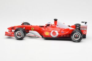 Ferrari F2003-GA #2 R. Barrichello F1 2003 Hot Wheels 1:18 B1024 Kov – obrázek 3 z 6
