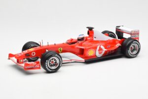 Ferrari F2003-GA #2 R. Barrichello F1 2003 Hot Wheels 1:18 B1024 Kov