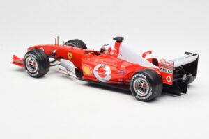Ferrari F2003-GA #2 R. Barrichello F1 2003 Hot Wheels 1:18 B1024 Kov – obrázek 5 z 6