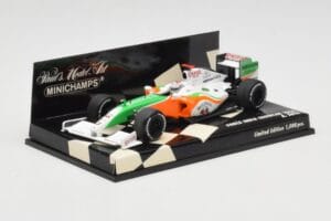 Force India Mercedes VJM02 #20 A. Sutil Showcar 2009 Minichamps 1:43 400090090 Kov – obrázek 2 z 5