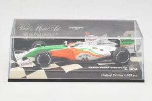 Force India Mercedes VJM02 #20 A. Sutil Showcar 2009 Minichamps 1:43 400090090 Kov – obrázek 5 z 5