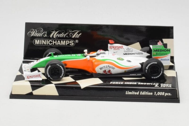 Force India Mercedes VJM02 #20 A. Sutil Showcar 2009 Minichamps 1:43 400090090 Kov