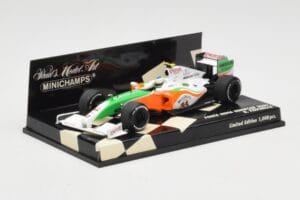 Force India Mercedes VJM02 #21 G. Fisichella Showcar 2009 Minichamps 1:43 400090091 Kov – obrázek 2 z 5