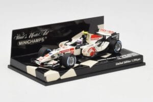 Honda RA106 A. Davidson Test Driver F1 2006 Minichamps 1:43 400060036 Kov – obrázek 2 z 5