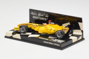 Jordan EJ15 S. Yamamoto F1 Silverstone Test 2005 Minichamps 1:43 400050239 Kov – obrázek 2 z 6