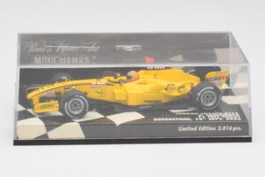 Jordan EJ15 S. Yamamoto F1 Silverstone Test 2005 Minichamps 1:43 400050239 Kov – obrázek 5 z 6