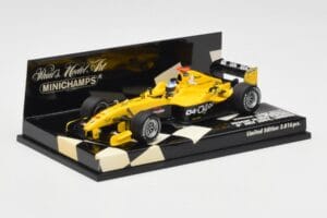 Jordan Ford EJ14 N. Mansell Regent Street Parade 2004 Minichamps 1:43 400040095 Kov – obrázek 2 z 5