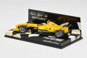 Jordan Ford EJ14 N. Mansell Regent Street Parade 2004 Minichamps 1:43 400040095 Kov – obrázek 3 z 5