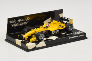 Jordan EJ14 Ford #19 T. Glock Jordan Ford F1 Team 2004 Minichamps 1:43 400040039 Kov – obrázek 2 z 5