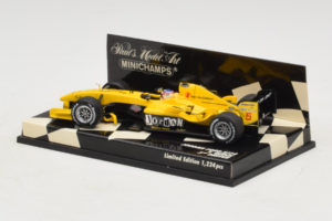 Jordan EJ14 Ford #19 T. Glock Jordan Ford F1 Team 2004 Minichamps 1:43 400040039 Kov – obrázek 3 z 5