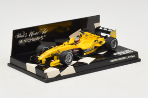 Jordan EJ14 Ford #18 N. Heidfeld Jordan Ford F1 Team Showcar 2004 Minichamps 1:43 400040088 Kov – obrázek 2 z 5