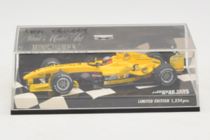 Jordan EJ14 Ford #18 N. Heidfeld Jordan Ford F1 Team Showcar 2004 Minichamps 1:43 400040088 Kov – obrázek 4 z 5