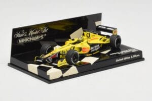 Jordan Honda EJ11 #7 H-H. Frentzen F1 2001 Minichamps 1:43 400010011 Kov – obrázek 2 z 5
