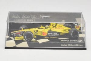Jordan Honda EJ11 #7 H-H. Frentzen F1 2001 Minichamps 1:43 400010011 Kov – obrázek 5 z 5