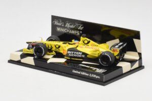 Jordan Honda EJ11 #11 J. Trulli F1 2001 Minichamps 1:43 400010012 Kov – obrázek 3 z 5