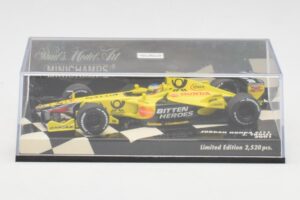 Jordan Honda EJ11 #11 J. Trulli F1 2001 Minichamps 1:43 400010012 Kov – obrázek 5 z 5